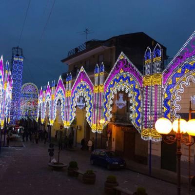 Luminarie Criscuolo Caserta Napoli 55